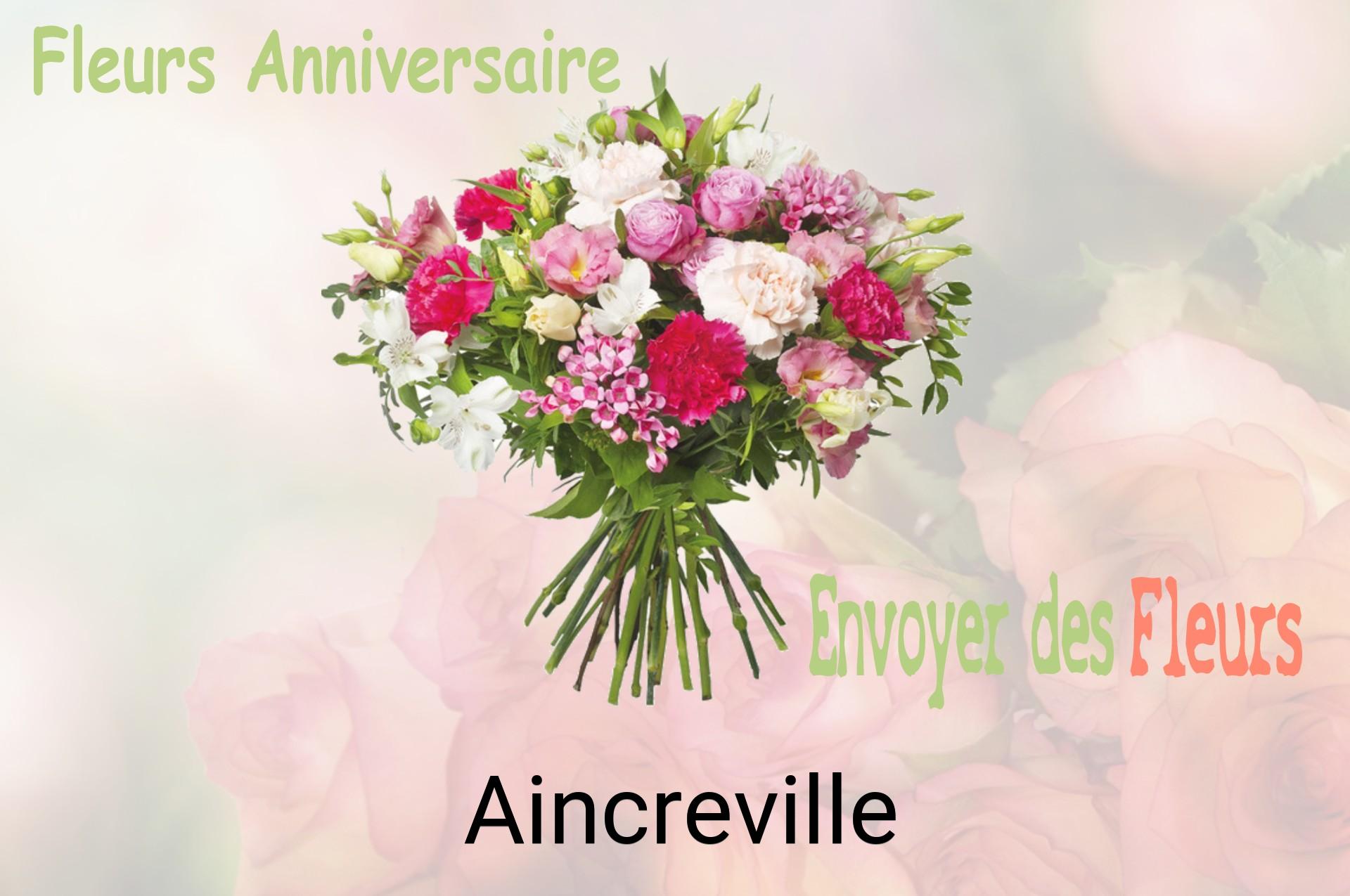 Bouquet de fleurs d’anniversaire livré à Aincreville
